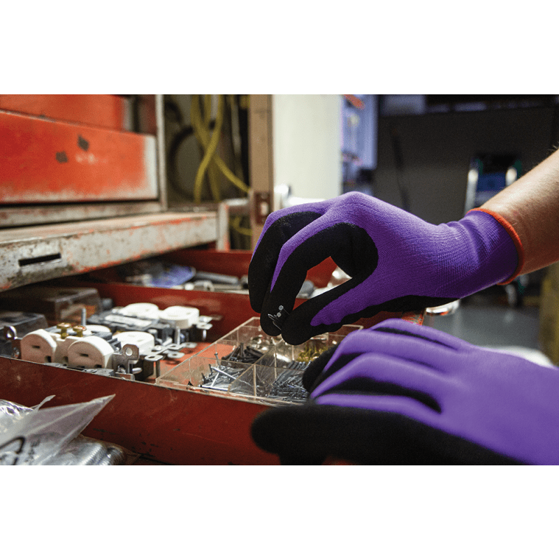 Tsunami Grip® XFT Variety Pack of Xtreme Foam Technology Nitrile Coated Nylon Gloves - 578XFT